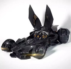 Yuanye XIWANSHE Play Club Justice League Batmobile 1/12 Model Kit Collection New