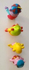 Vintage Disney Gummi Bears Action Figure Lot of 4 Fisher-Price 1985 (Worn Spots)
