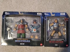 Masters of the Universe Masterverse New Eternia RAM MAN & FIST0 2 Figures MOTU