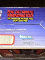 Terminator 2 12”Talking Figure Light-Up Eyes 1991 Kenner The Ultimate Terminator