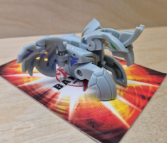 Bakugan Storm Skyress 580G Gray Haos B2 Battle Brawlers