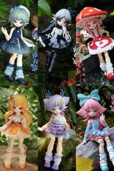 Mogo Bloom Mushroom BJD Doll Dressable Action Figure Toy Gift Hot