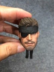 1/6 Hot Toys VGM15 Metal Gear Solid 3 Snake Head Sculpt for Action Figure