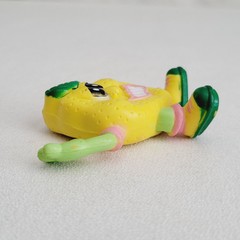 Lot of 2 ReaLemon Juice Advertising Lemon Head 2″ figures (read description)