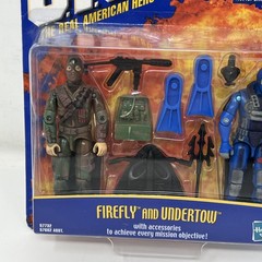 2000 Hasbro G.I Joe Collector’s Special Edition Firefly & Undertow Figures New