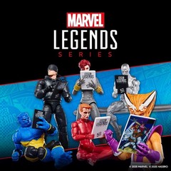 2025 Marvel Mini-Comic Retro Card Legends Wave 1 & 2 6″ Hasbro Figure Set of 12
