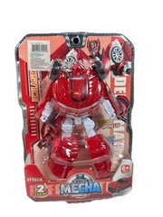 two “Mecha Deformation” action figures from the “Fight” series