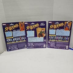 Marvel Legends Retro Sandman Shocker Chamaleon Spider-Man Animated 90 Figure Set