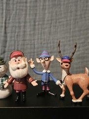 2002-2003 Playing Mantis/The Rudolph Company Rudolph Mini Figures Set Of 10