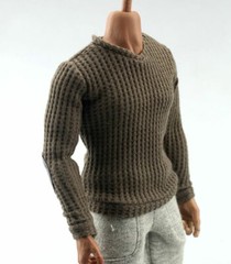 C001-1 1/6 Scale Soldier Elbow Patch Sweater Model for 12″ Figure Doll Toys