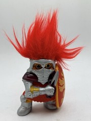 1992 Knight Troll Doll Battle Trolls Mt China Red Knight In Shining Armour 7”