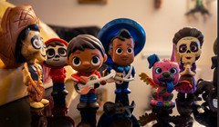 HOT 8pcs/set Movie Pixars COCO Cute Character Figure Model Toys