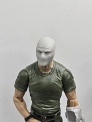 3d Printed SNAKE TROOPER HEAD 1:18 3 3/4″ GI Joe 25th Anniversary B113