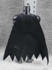 Batman Action Figure 5 In Black Unboxed Plastic Fabric Comic Book Heroes