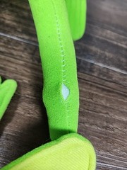 Vintage Kermit the Frog Nanco Plush Posable Bendable Muppets Jim Henson 16″ Long