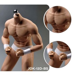 JIAOU DOLL 1/6 Seamless Male Body Doll Male Figure Fit 12″ For Phicen Hot Toys
