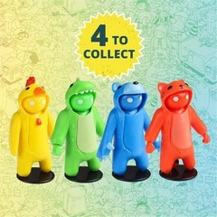Gang Beasts Yellow Chicken Costume Video Game Fighter Character Figure -New
