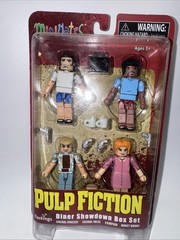 Pulp Fiction Dinner Showdown Box Set Minimates 4-Pack Daimond Select 2014 SEALED