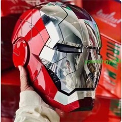 US Stock! 1:1 Iron Man MK5 Wearable Helmet Automatic Voice-Control Mask Cosplay