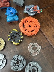 beyblade assorted lot some rare launchers metal plastic