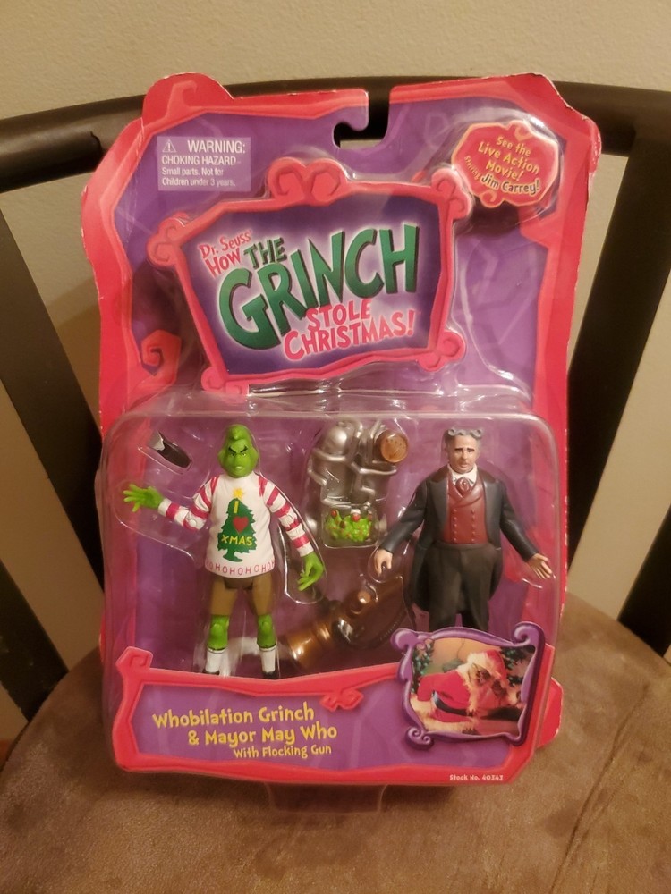 NEW How The Grinch Stole Xmas Whobilation Grinch Mayor May Who Figure Set