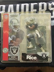 McFarlane Jerry Rice NFL Series 5 Oakland Raiders Action Figure Black Jersey