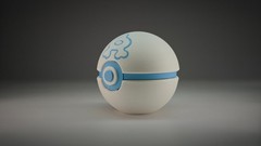 Team Aqua Ball | Classic 3D Printed Pokéball | EX Team Magma vs Team Aqua