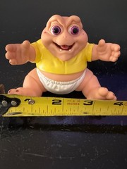 Vintage DISNEY 1991 Dinosaurs 3″ Baby Sinclair Figure Waist Twist