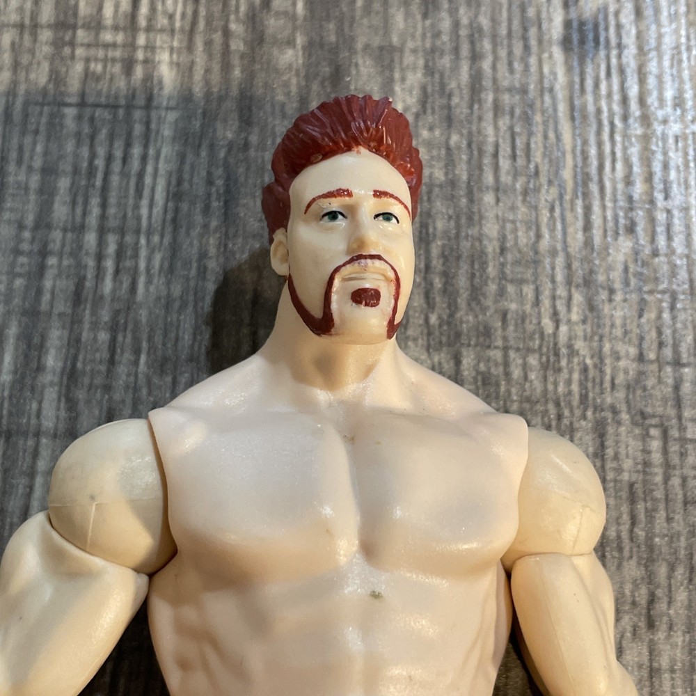 2011 Mattel WWE Elite Wrestling Sheamus Black Red & Gold Gear