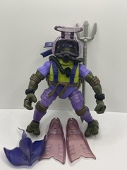 2004 TMNT Deep Diving Donatello Action Figure