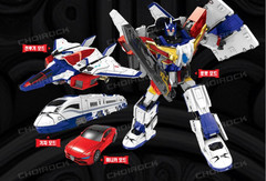 Choirock Hello Carbot The Braves GRAND CARBOT X Robot Train figure X-Cube Pack