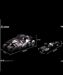 Modoking The Dark Knight “Tumbler and Bat-Pod Deluxe” 1/12 Scale Model Kit *NEW*