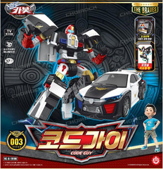 Choirock Hello Carbot The Braves CODE GUY Car Detective Robot X-Cube Pack