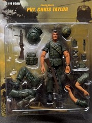 The Ultimate Soldier XD Platoon Movie PVT Chris Taylor Charlie Sheen 1:18 Figure