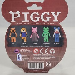 PIGGY Complete Set Of 5 ~ W/ Dinopiggy ~ Series 1Roblox Action Figures DLC Codes