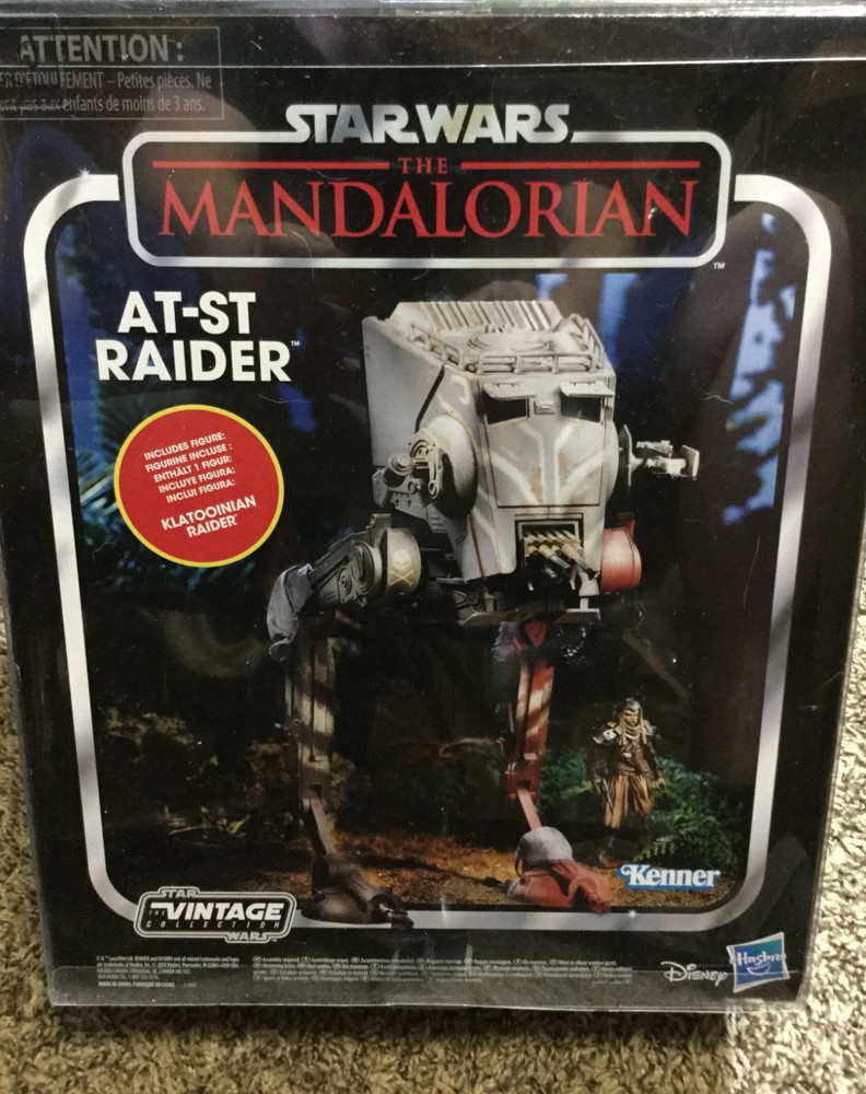 Hasbro Star Wars Mandalorian AT-ST Raider Action Figure Sealed Vintage Retro New