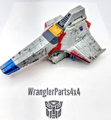 Transformers 2019 WFC Siege Starscream Voyager Class Figure – Good Condition