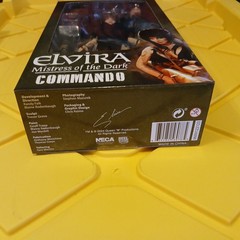 NECA Elvira Mistress of the Dark “Commando” 8″ Action Figure – New