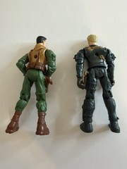Vintage Lot Of 10 Lanard The Corps 4” Posable Military Action Figures Pre-Owned