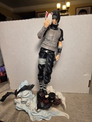 Itachi Uchiha Anbu Black Ops Action Figurine Naruto 13.5 inches tall no box