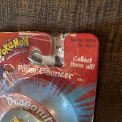 1999 Hasbro TOMY Pokemon Power Bouncer Ball Dragonite #149 Package Damage