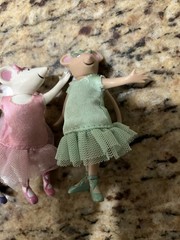Angelina Ballerina Figure Lot Of Angelina, Miss Lilly And Alice