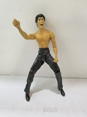 VTG Bruce Lee Action Figure Enter The Dragon 7 Inches Tall No Box