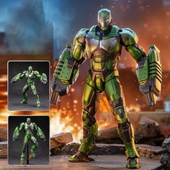 HIPLAY ZD Toys Iron Man Non-Light-Up Edition 1/10 Scale Action Figure