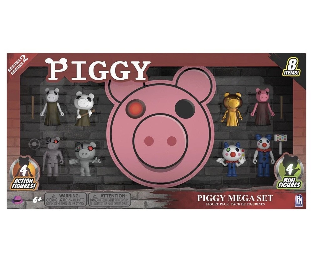 Piggy Series 2 MEGA SET – 8 Pack Action Figures – NEW
