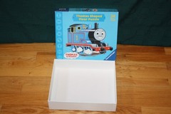 2002 THOMAS & FRIENDS SHAPED FLOOR PUZZLE – 24 PC – BY RAVENSBURGER – USA