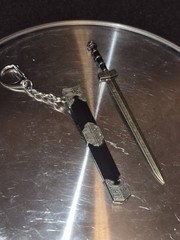 Set Of 7 Ancient Swords And Scabbards Model Keychain Accessory Set Brand New