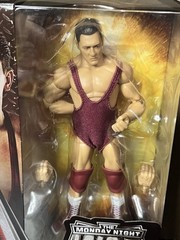 WWE Elite Monday Night Wars Complete Set of 4, (Series 12) w/ ROCKABILLY BAF