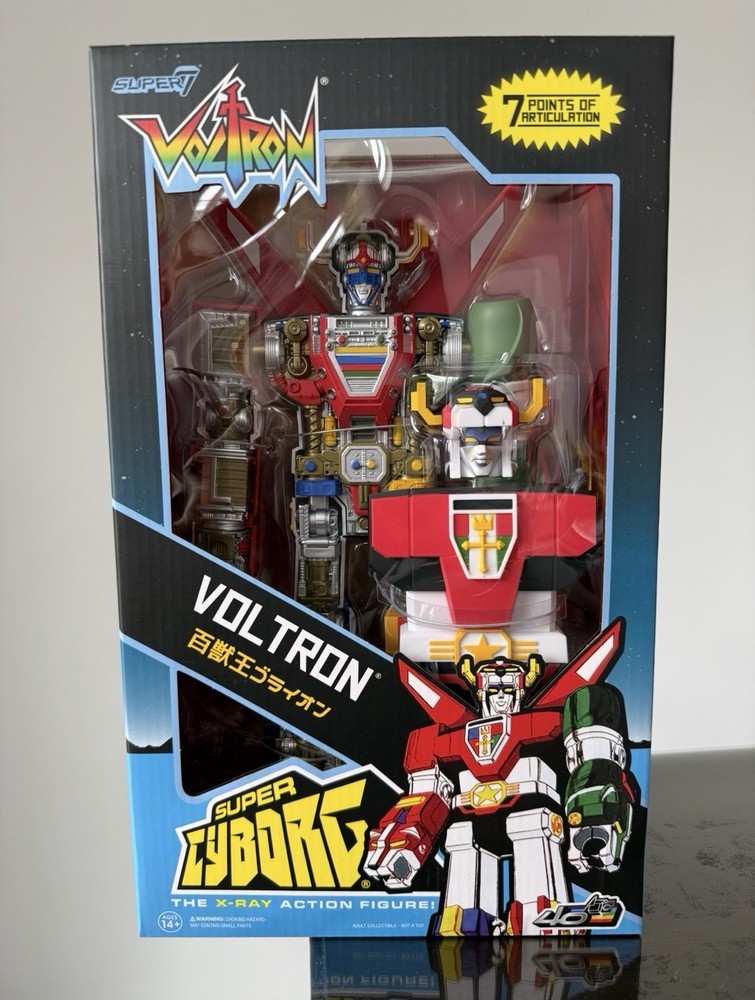 Super 7 Super Cyborg Voltron Back In Box