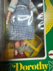 VINTAGE 1974 MEGO WIZARD OF OZ DOROTHY W/TOTO ” 8″ DOLL W/ORIG BOX
